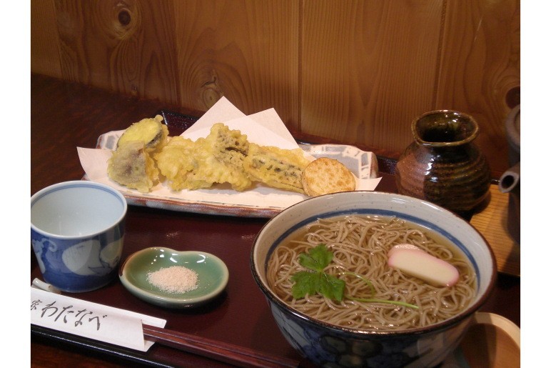 穴子天ぷら蕎麦